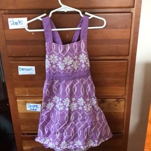 Size 4 lavender and white Gymboree sundress